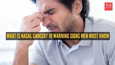 Nasal Cancer: Rising Risk for Men, Key Symptoms & Prevention Tips