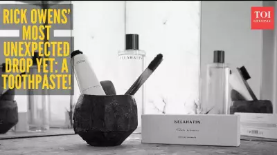Rick Owens Launches Luxury Toothpaste: 2025's Most Unexpected Designer Drop