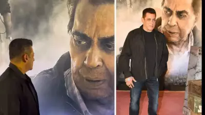 Salman Khan Emotional at 'Ikkis' Screening, Dharmendra's Final Film