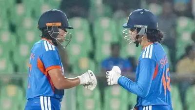 Smriti Mandhana, Shafali Verma Power India Women to Record 221/2 vs Sri Lanka