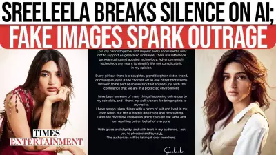 Sreeleela Takes Legal Action Against Deepfake Misuse, Appeals for Digital Dignity