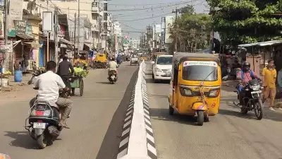 Trichy Installs Road Medians After Vendor Clearance, Residents Fear Worsened Congestion