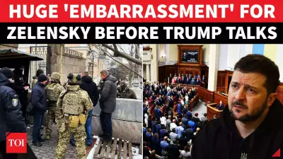 Ukraine Parliament Raid Blocked Amid Corruption Storm; Zelensky Meets Trump