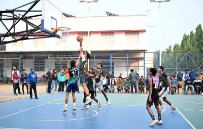 Varanasi Hosts First Ajay Singh Memorial 3x3 Basketball Tournament