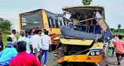 11 Killed, 54 Injured in Tamil Nadu Bus Collision Near Tirupattur