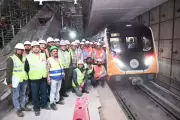 Agra Metro Trial Run Success: Track Laying Completed on Key Stretch