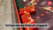 Air India's Festive Surprise: Christmas Gifts on Mumbai Airport Baggage Belt