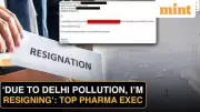 Akums Finance President Quits Over Delhi Pollution, Urges 'Relieve Me ASAP'