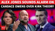 Alex Jones Issues Rare Warning Over Candace Owens' 'Wild' Charlie Kirk Theory