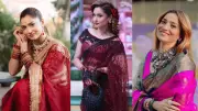 Ankita Lokhande's 8 Most Stylish Saree Looks: Red Bandhani to Purple Chiffon
