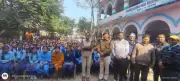 Bagaha SP Nirmala Kumari Educates Tribal Girls on Cyber Safety & 112 Emergency