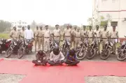 Bapatla Police Bust Bike Theft Ring, Recover 37 Vehicles Worth Rs 21.2 Lakh