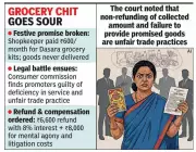 Bengaluru Shopkeeper Wins ₹14,600 in Chit Fund Case After Dasara Grocery Kit Scam