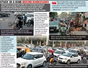 Bhopal's Depot Square to Jehangirabad Stretch: Daily Traffic Chaos Worsens with Metro Work