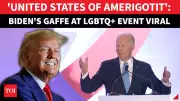 Biden's 'Amerigotit' Slip Overshadows LGBTQ+ Speech Attacking Trump