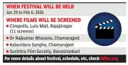BIFFes 2025: Bengaluru Film Festival Sets Jan 29-Feb 6 Dates, Prakash Raj as Ambassador