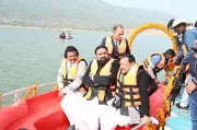 Bihar Deputy CM Inaugurates Boat Ride & Hospital in Munger, Boosts Tourism & Health