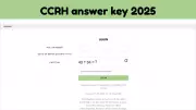 CCRH Releases 2025 Exam Answer Key: Download & Raise Objections by Dec 21