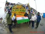 Chhattisgarh Teacher Cycles 6000 km on Golden Quadrilateral for Social Change