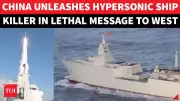 China Tests YJ-20 Hypersonic Missile from Warship, Sends Warning Amid Taiwan Tensions