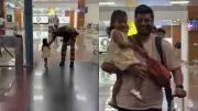 CISF Officer's Heartwarming Gesture at Airport: Security with a Smile