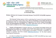 CUET UG 2026: NTA Issues Key Advisory on Aadhaar, Exam in May