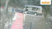 Dalhousie Tourist Van Narrowly Escapes Gorge; Video Shows Terrifying Moments