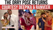 Deepika & Ranveer's 'Orry Pose' at Goa Wedding Goes Viral in Red!