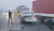Dense Fog Triggers Multiple Accidents in Punjab & Haryana; 14 Rescued from Canal