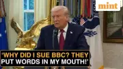 Donald Trump Sues BBC for $10 Billion Over Edited Jan 6 Speech