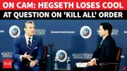 Hegseth Denies 'Kill All Order' Report, Defends US Military Protocol | TOI