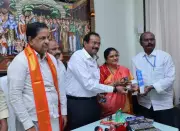 Hyderabad Director Donates Rs 1.2 Crore Silver Blades to Tirumala Tirupati Devasthanams