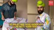 Indian Influencer's Hankie Shirt Goes Viral, Sparks 90s Nostalgia