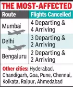 IndiGo Cancels 34 Flights in Indore, 40,000 Travellers Hit in 4-Day Chaos