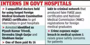 Jaipur SOG Arrests 3 Fake Doctors with Forged FMGE Certificates