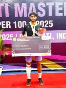 Jaipur's Sanskar Saraswat Makes History, Wins First BWF Super 100 Title for Rajasthan