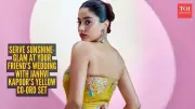 Janhvi Kapoor's Mustard Yellow Anamika Khanna Look is 2025's Top Ethnic Trend