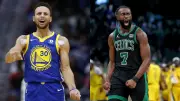 Jaylen Brown Claims He Can Beat Stephen Curry 1-on-1, Cites Size Advantage