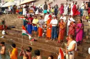 Kashi Tamil Sangamam 4.0: Tamil Guests Perform Ganga Aarti at Kedar Ghat