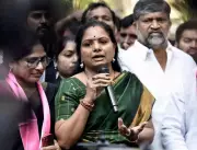 Kavitha Alleges BRS Neglect of PRLIS Cost Telangana 90 TMC Krishna Water