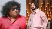 Kichcha Sudeep Teases Yogi Babu for Shooting in 'Instalments' on 'Mark' Sets