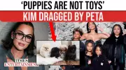 Kim Kardashian Sparks Outrage: Puppies as Christmas Gifts Draw PETA's Ire