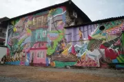 Kochi Biennale's Island Mural Project Transforms City Walls Until 2026