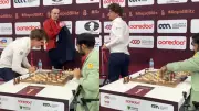 Magnus Carlsen's Angry Table Slam After Loss to India's Arjun Erigaisi Goes Viral