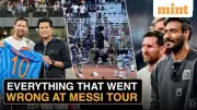 Messi's India Tour Sparks Fan Fury: From Kolkata to Mumbai Stadiums
