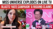 Miss Universe 2025 Fátima Bosch Fights Rigging Rumours, Calls Claims 'Crazy'