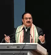 Nadda: Healthcare Now Reaches Poorest, 23 AIIMS Built, 62 Cr Under Ayushman Bharat