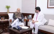 NCP MLA Dhananjay Munde Meets Amit Shah, Demands Parli's Inclusion in PRASHAD Scheme