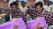New Dad's Viral Dance to Dhurandhar Song on Baby Girl's Birth Melts Hearts