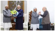 Nitish Kumar Meets PM Modi, Amit Shah in Delhi: Key Talks After Bihar CM Return